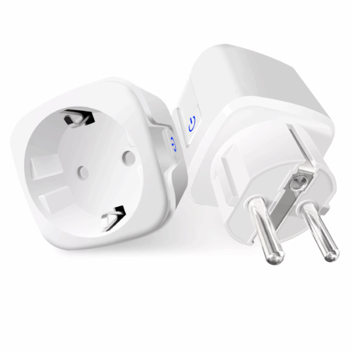 Slimme Wifi‑Stekker met Energiemeter – App‑bedienbaar & Spraakbesturing