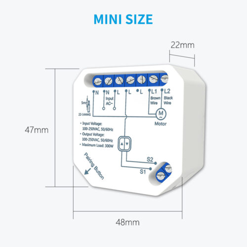 Alternative view of Slimme Rolluikschakelaar - Module | App bediening