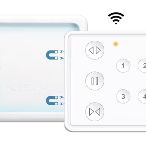 Draadloze RF Afstandsbediening voor Rolluiken – Bedien tot 4 Schakelaars!