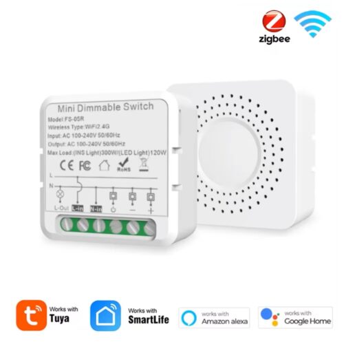 Slimme Dimmer Module | Zigbee | APP Bedienbaar | Alexa & Google Home