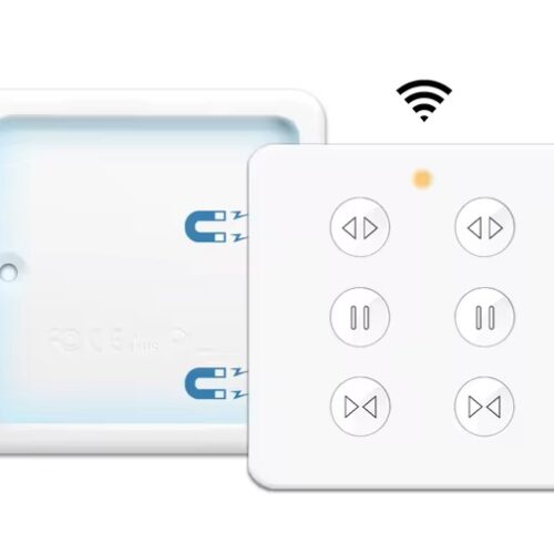 Draadloze RF Afstandsbediening voor Rolluiken – Bedien tot 2 Schakelaars!