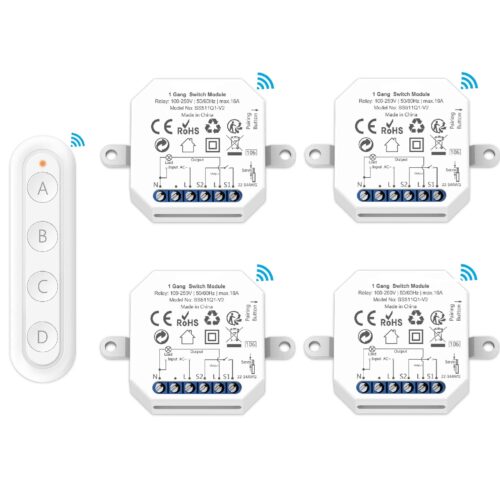 Alternative view of Draadloze Schakelmodule met Afstandsbediening – Eenvoudig Verlichting Draadloos Bedienen