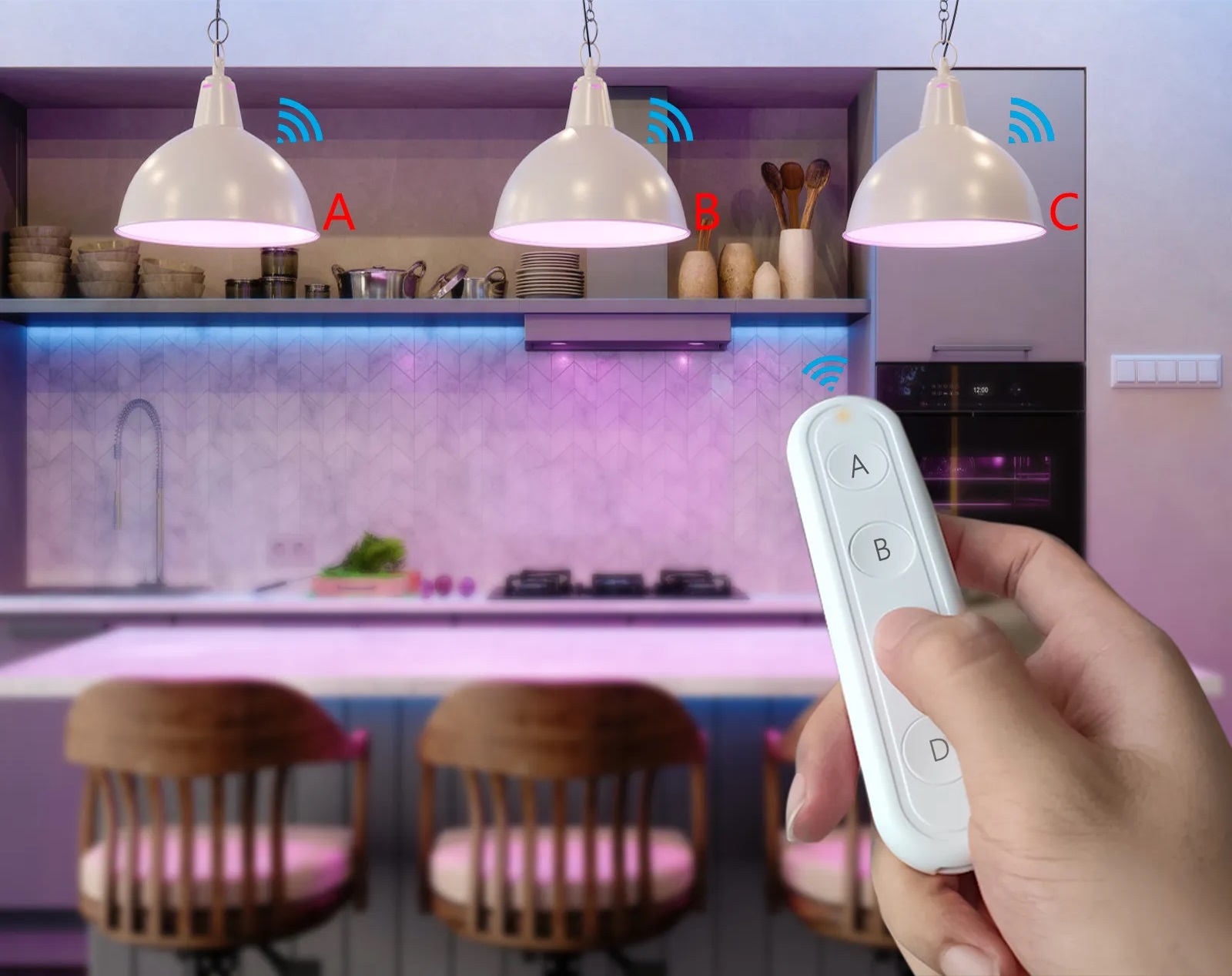 Draadloze Schakelmodule met Afstandsbediening – Eenvoudig Verlichting Draadloos Bedienen - Afbeelding 4